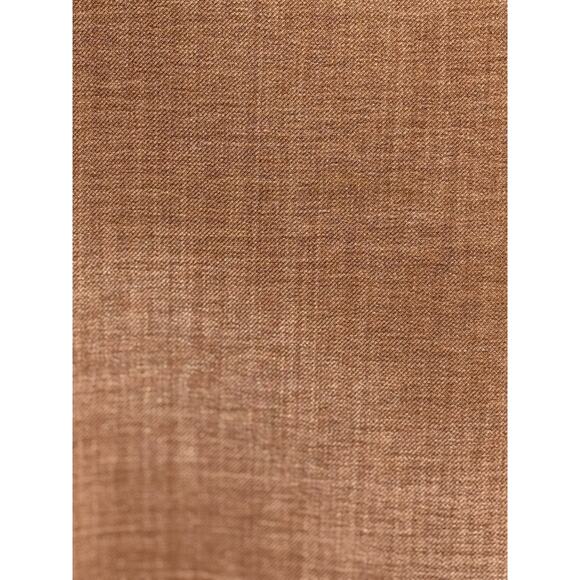 Orange Creek Los Angeles Faux Button Back Sz S Top Rust Balloon Sleeve USA Made - Picture 8 of 16